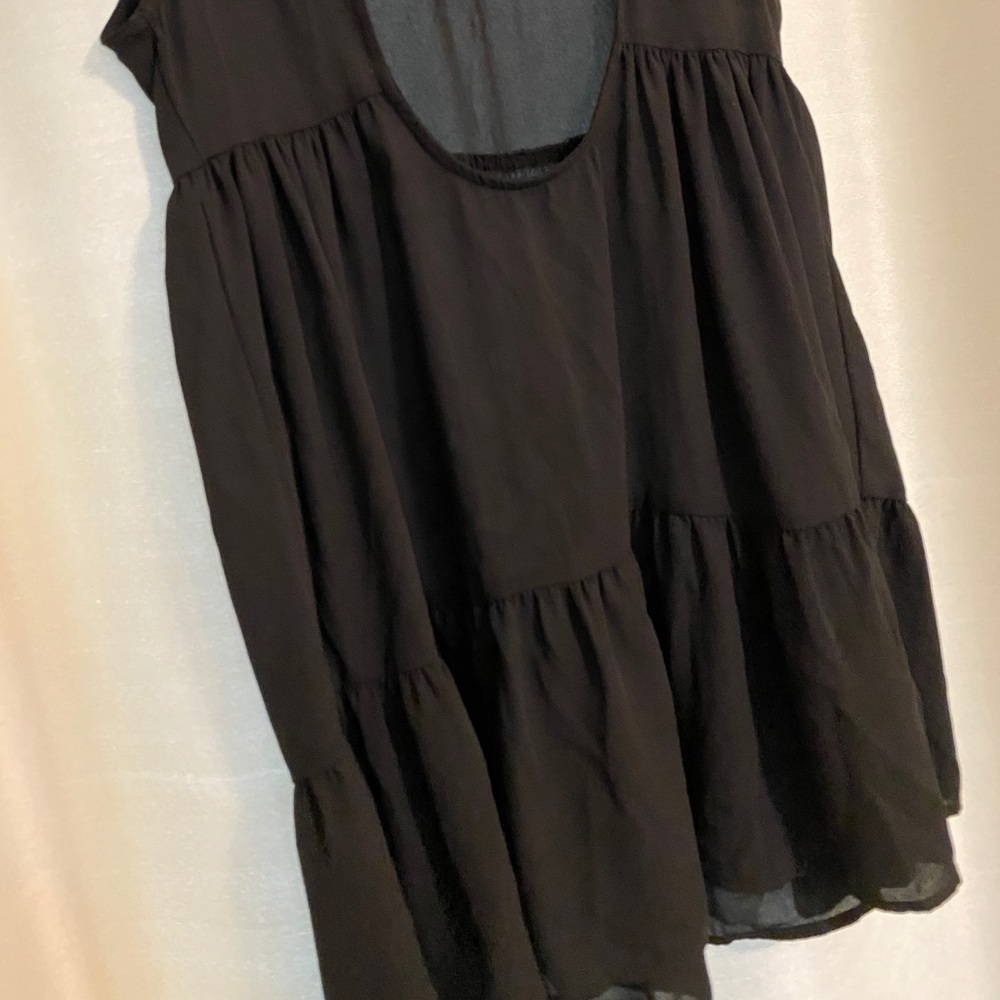 Toni Sheer Black Summer Dress - Picture 3 of 4